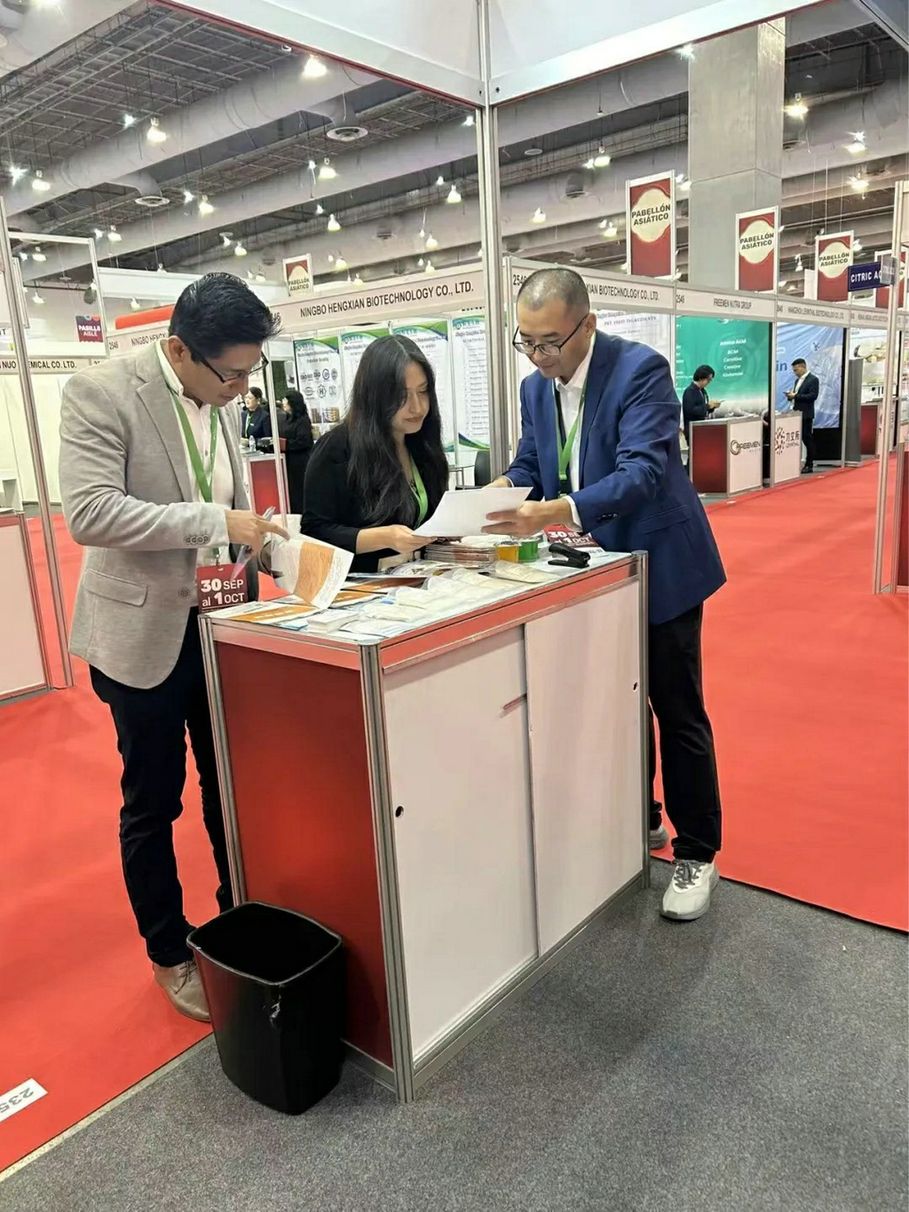 20251009潔晶集團參加墨西哥食品配料展2
